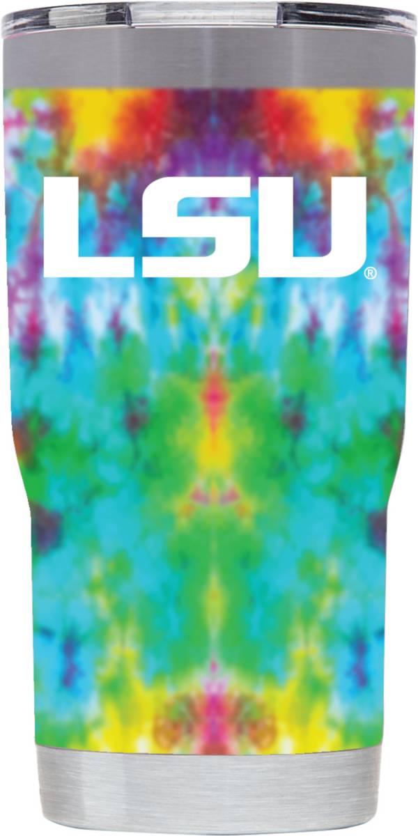 Gametime SideKicks LSU Tigers Stainless Steel 20 oz. Tie-Dye Tumbler