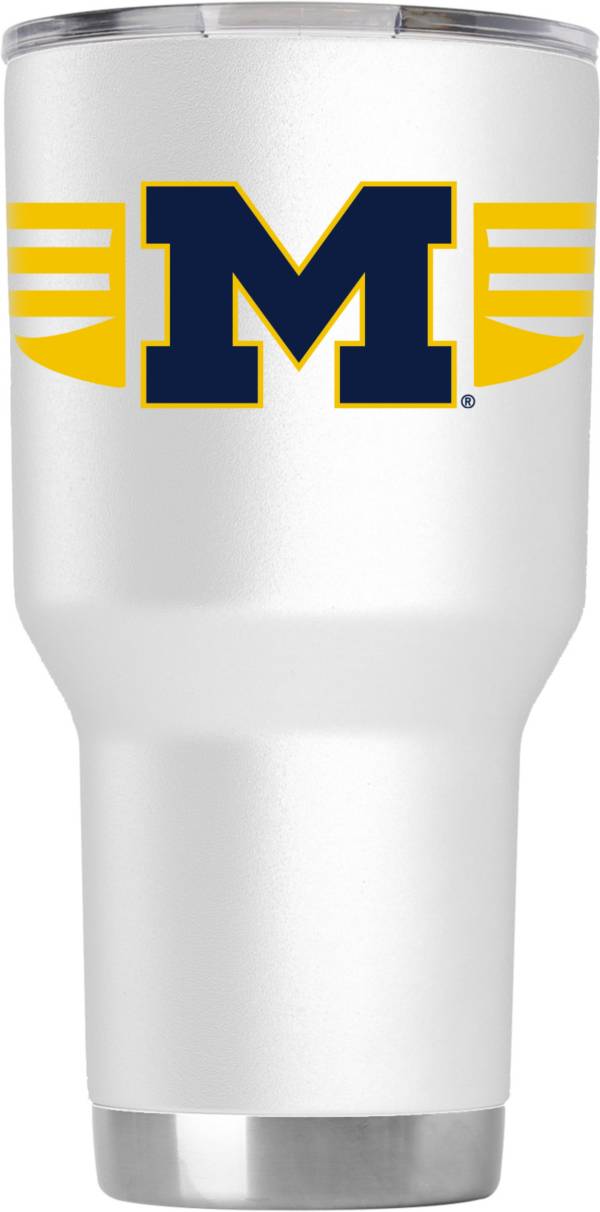 Gametime SideKicks Michigan Wolverines 20 oz. Stainless Steel Straw Tumbler