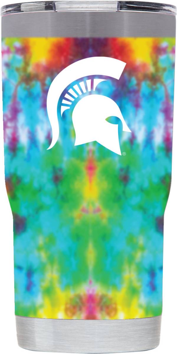 Gametime SideKicks Michigan State Spartans Stainless Steel 20 oz. Tie-Dye Tumbler