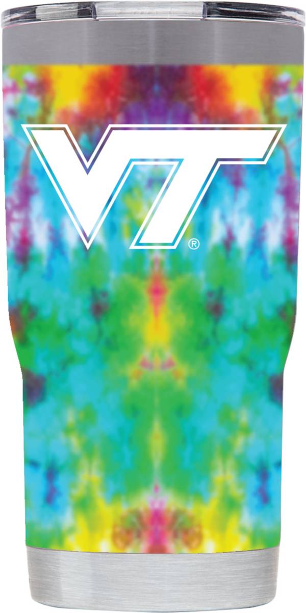 Gametime SideKicks Virginia Tech Hokies Stainless Steel 20 oz. Tie-Dye Tumbler