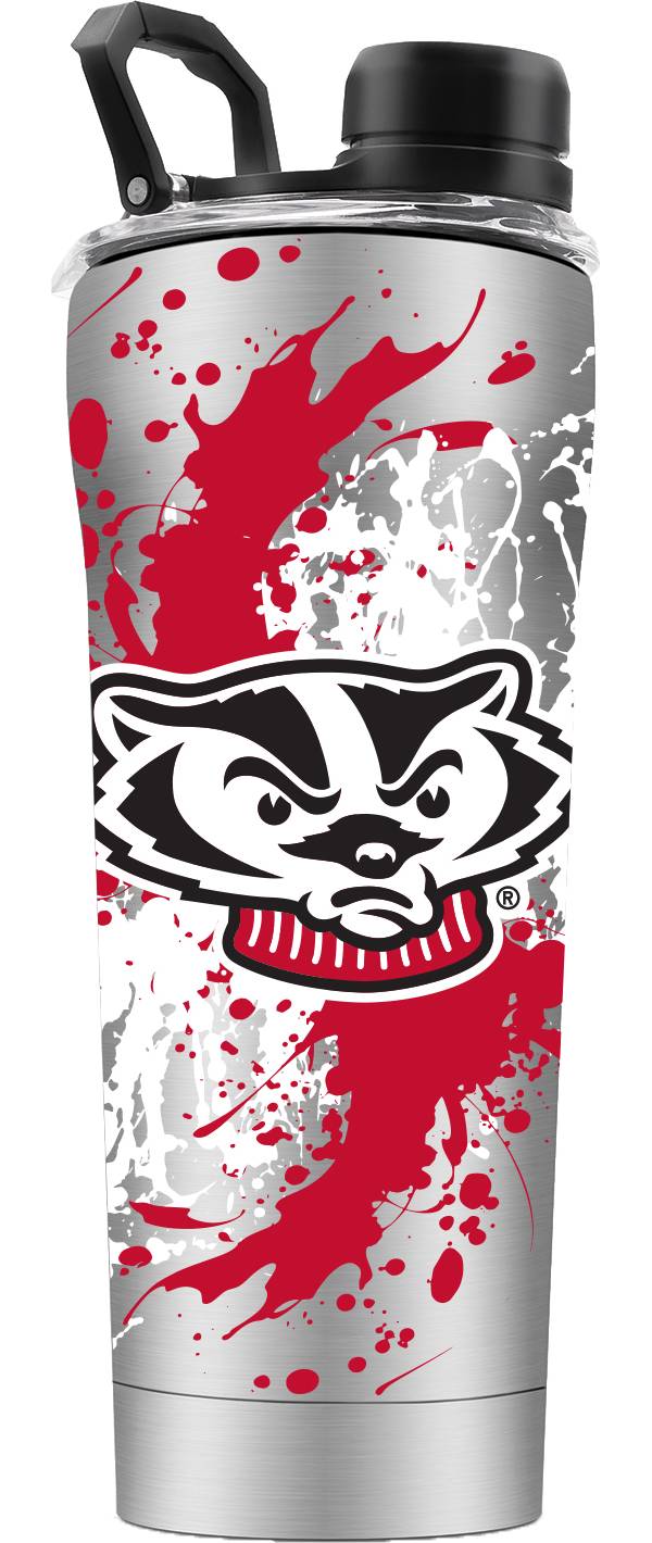 Gametime SideKicks Wisconsin Badgers Stainless Steel 20 oz. Shaker Tumbler