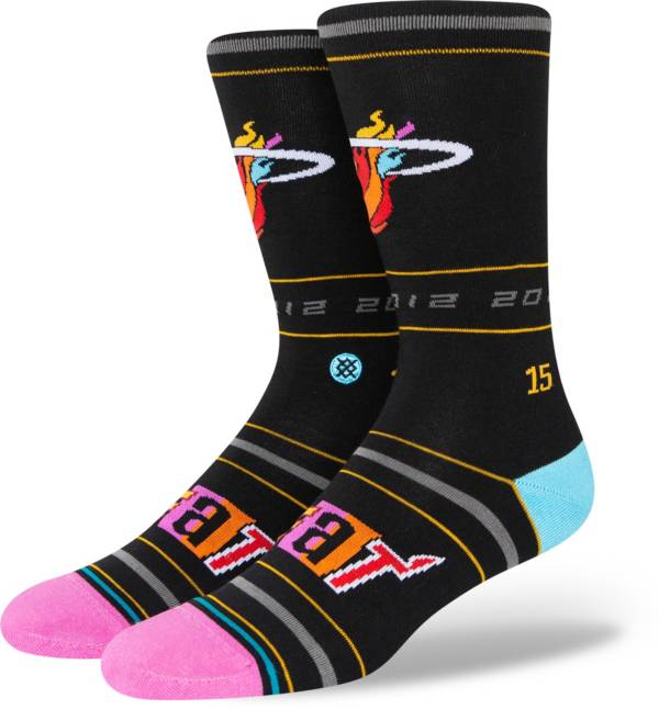Stance 2021-22 City Edition Miami Heat Crew Socks