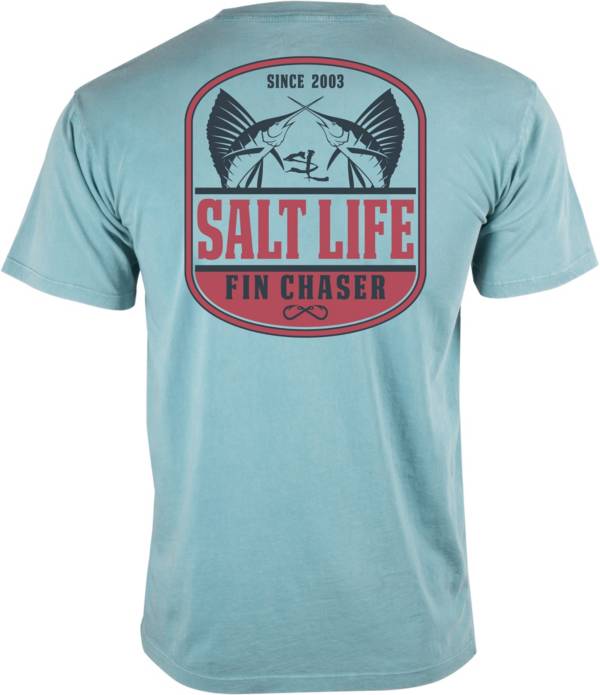 Salt Life Men's Fin Chaser Duel Short Sleeve Graphic T-Shirt product image