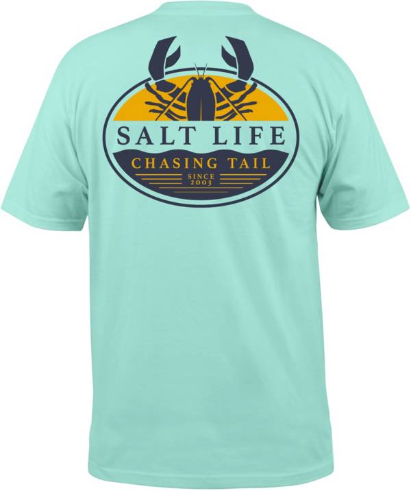 Salt Life Men's Lobster Tailin' Short Sleeve Graphic T-Shirt