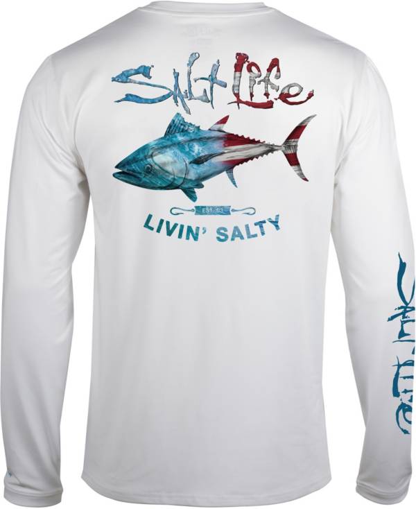 Salt Life Men's Amerituna Long Sleeve Performance Shirt