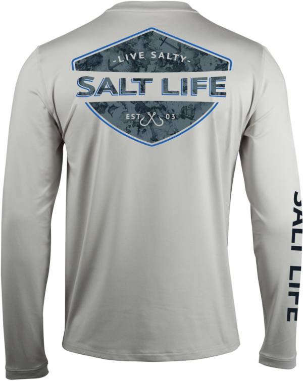 Salt Life Men's Pirate's Cove SLX Long Sleeve Graphic T-Shirt