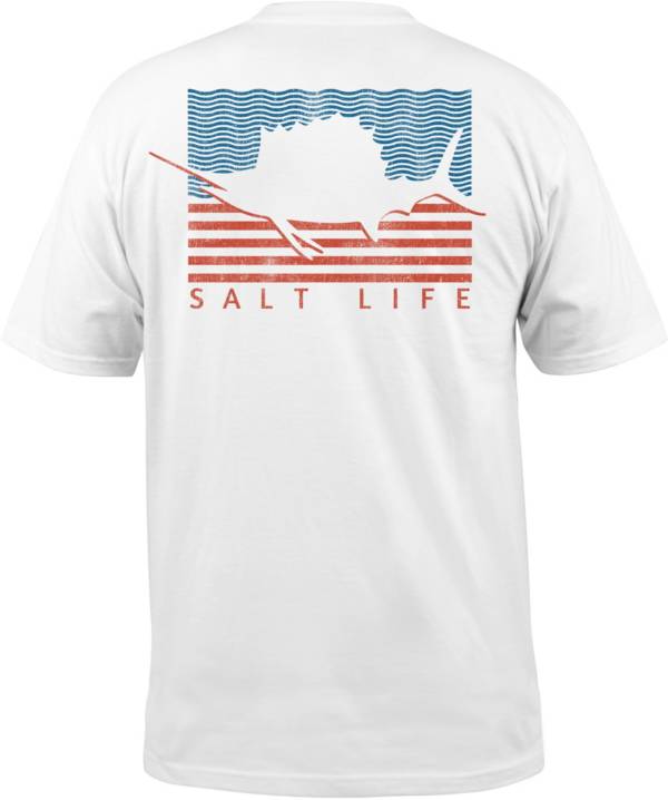 Salt Life Men's Sailin' Flag Short Sleeve Graphic T-Shirt