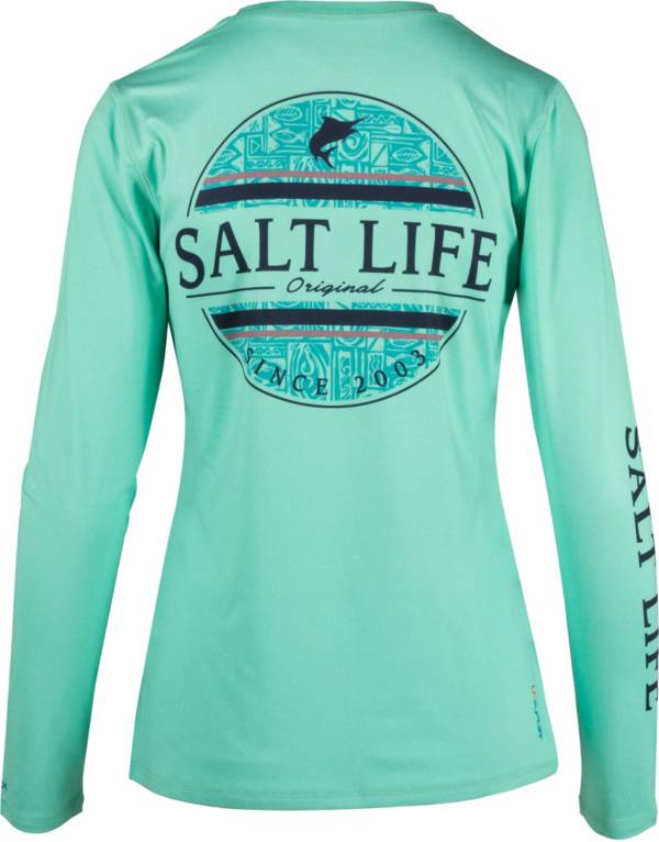 Salt Life Women's Tiki Life Performance Long Sleeve Shirt