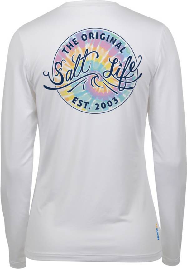 Salt Life Women's Trippy Life SLX Long Sleeve Graphic T-Shirt