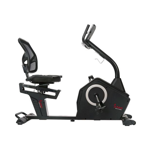 Sunny Health & Fitness Programmable Recumbent Bike