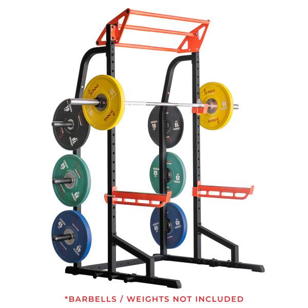 Sunny Health & Fitness Power Zone Half Rack Strength Cage