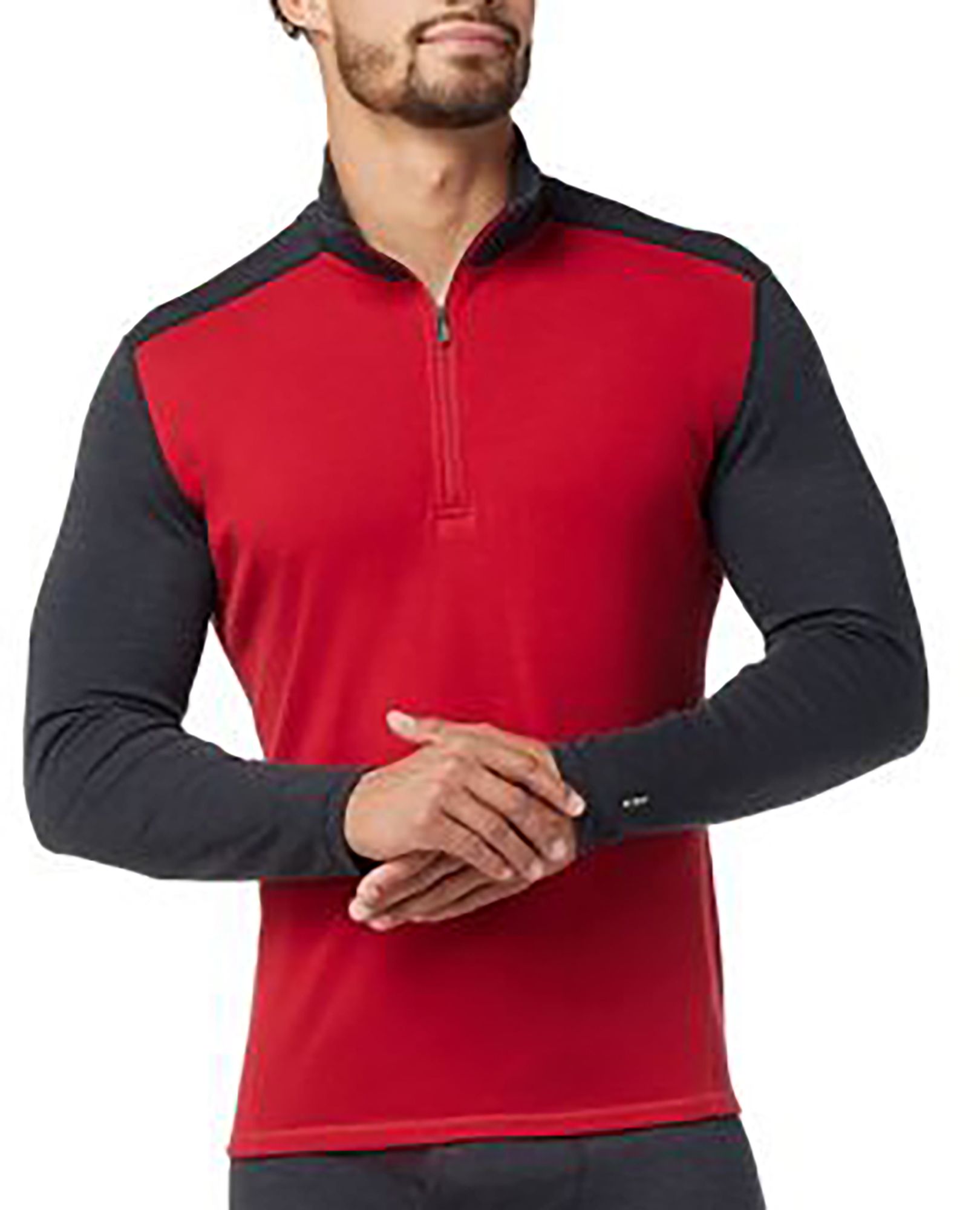 Pull Homme Smartwool Laine Mérinos 250 Zip 1/4, Taille L Vert Noir, Occasion Couche De Base