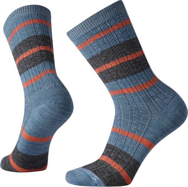 Smartwool Women's Everyday Striped Cable Crew Socks