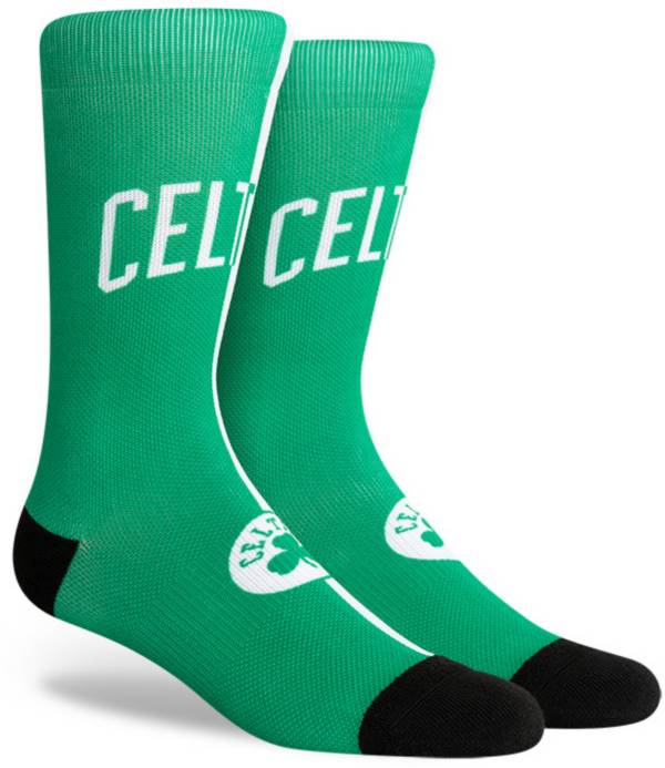 PKWY Boston Celtics Split Crew Socks