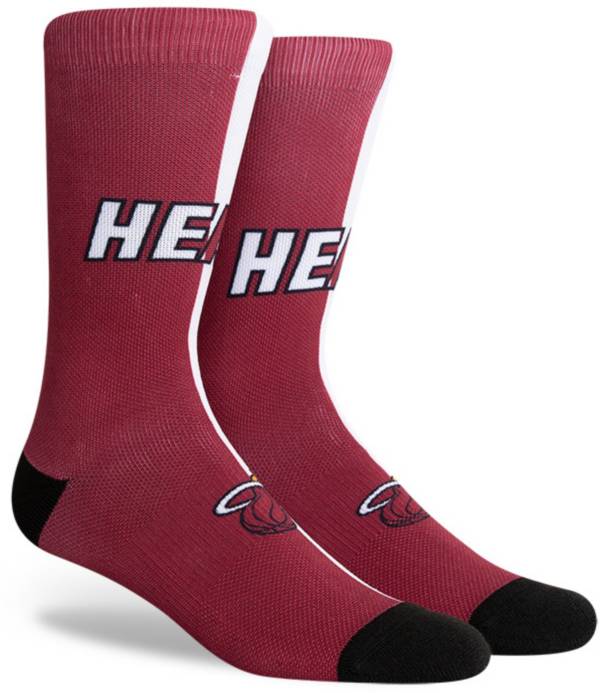 PKWY Miami Heat Split Crew Socks product image