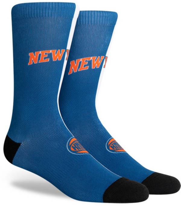 PKWY New York Knicks Split Crew Socks