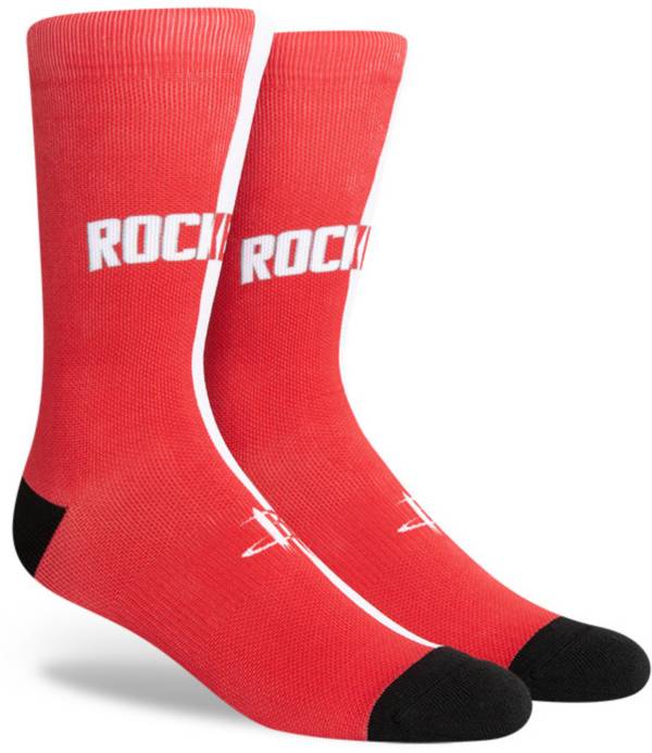 PKWY Houston Rockets Split Crew Socks