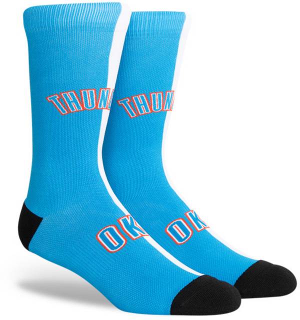 PKWY Oklahoma City Thunder Split Crew Socks