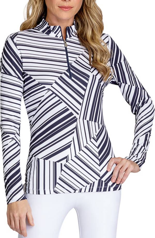 Tail Women's Printed 1/4 Zip Long Sleeve UV Golf Shirt product image