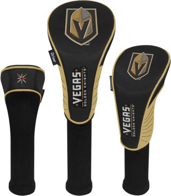 Team Effort Vegas Golden Knights Headcovers – 3 Pack