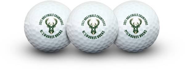 Team Effort Milwaukee Bucks Champions Golf Balls – 3 Pack product image