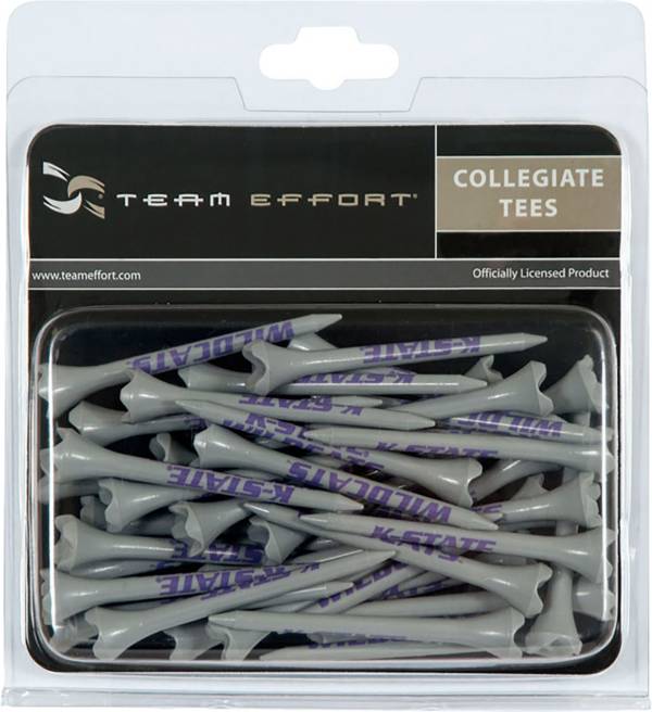 Team Effort Kansas State Wildcats Golf Tees - 40 Pack