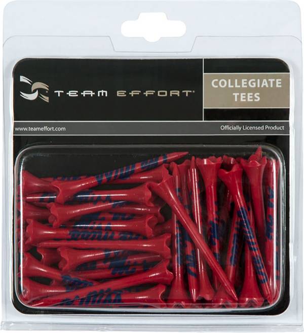 Team Effort Ole Miss Rebels Golf Tees - 40 Pack