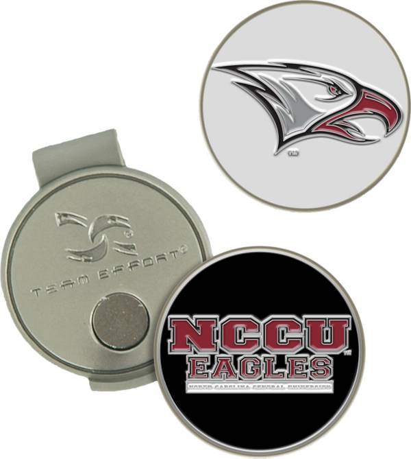 Team Effort North Carolina Central Hat Clip