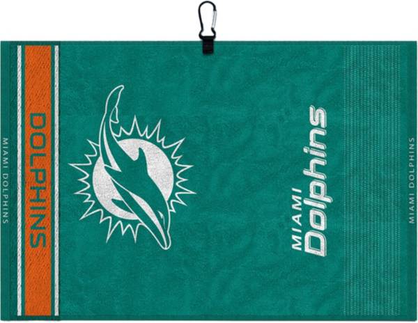 Team Effort Miami Dolphins Jacquard Towel