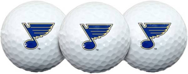 Team Effort St. Louis Blues Golf Balls - 3 Pack