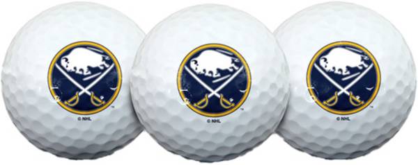 Team Effort Buffalo Sabres Golf Balls - 3 Pack