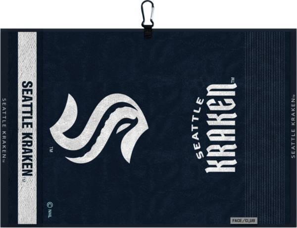 Team Effort Seattle Kraken Face/Club Jacquard Golf Towel product image