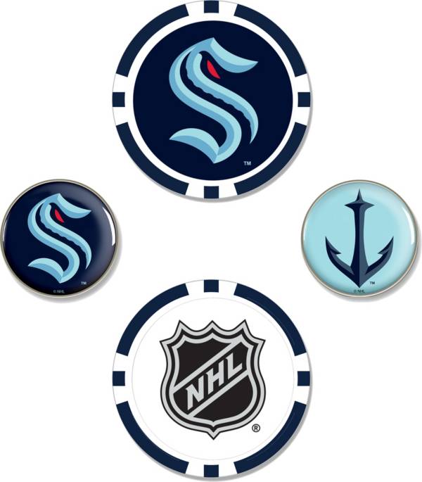 Team Effort Seattle Kraken Ball Marker Set