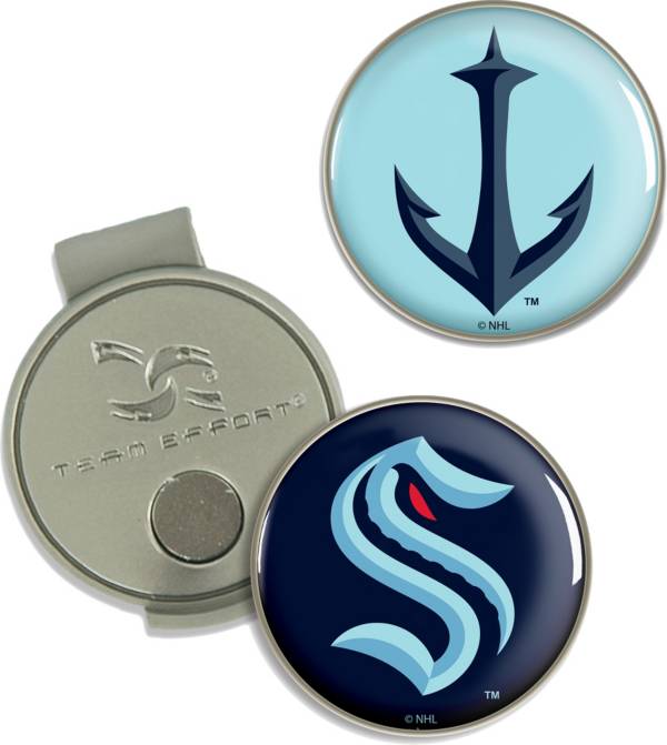 Team Effort Seattle Kraken Hat Clip and Ball Markers Set