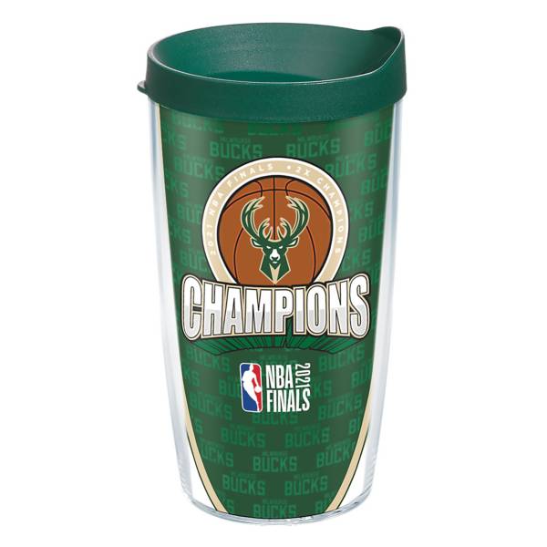 Tervis 2021 NBA Champions Milwaukee Bucks 16 oz. Tumbler