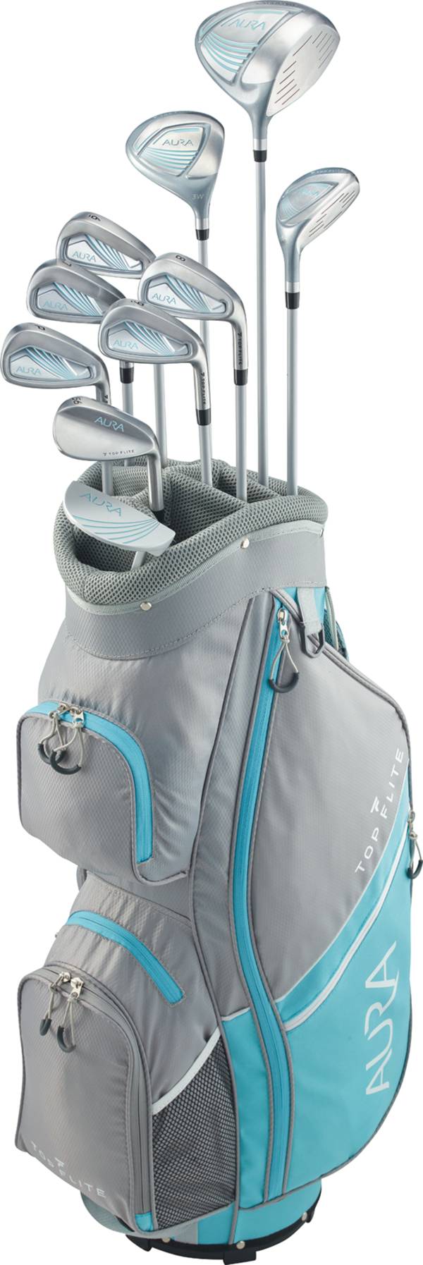 Top Flite Women's Petite 2021 Aura 14-Piece Complete Set - (Graphite)