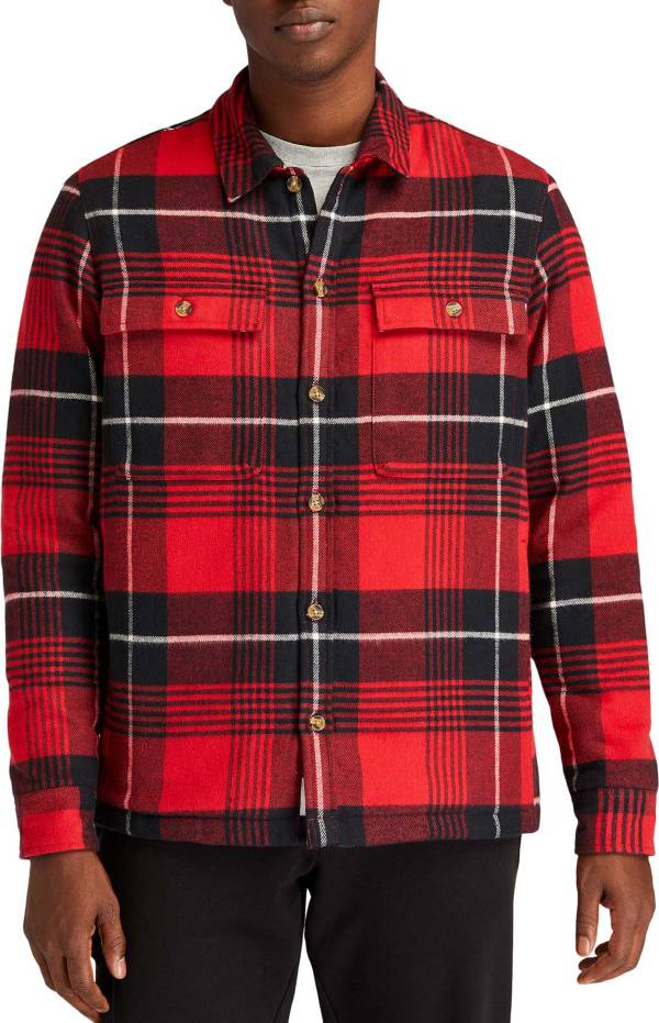 Timberland Men's Insulated Buffalo Shirt Jacket