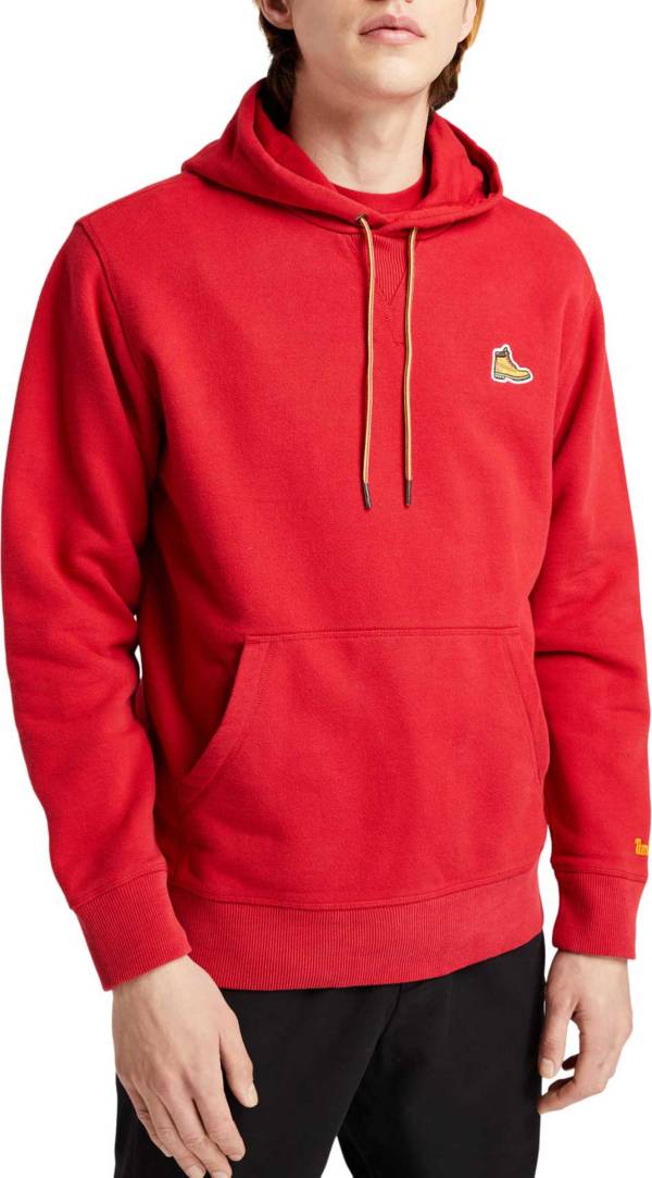 Timberland Men's Boot-Logo Hoodie Sweatshirt