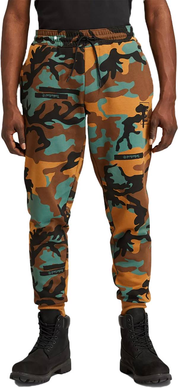 Timberland Men's Camo Print Sweatpants