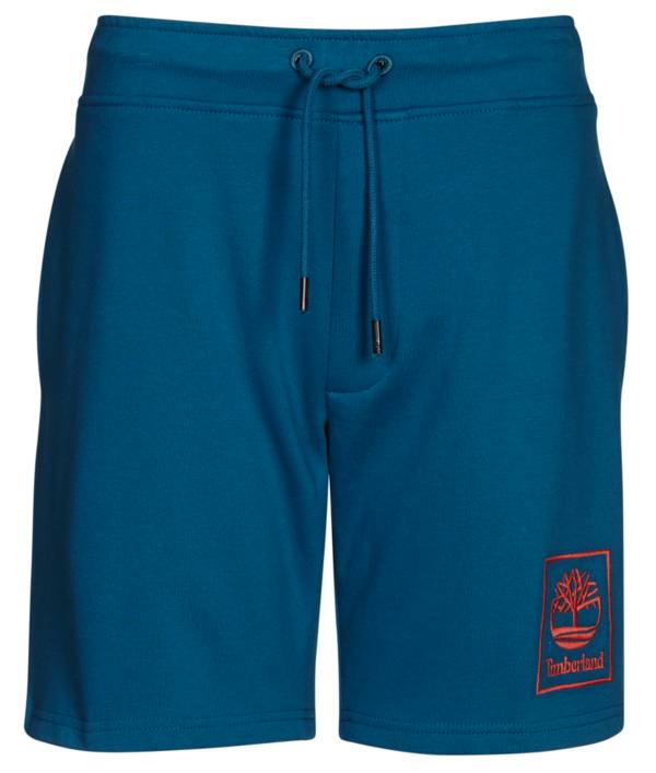 Timberland Men's Embroidered Stack Logo Sweat Shorts