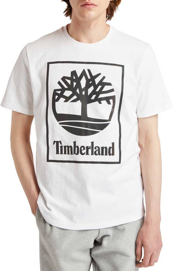 Timberland Men's Northern Lights Sky Graphic Logo T-shirt