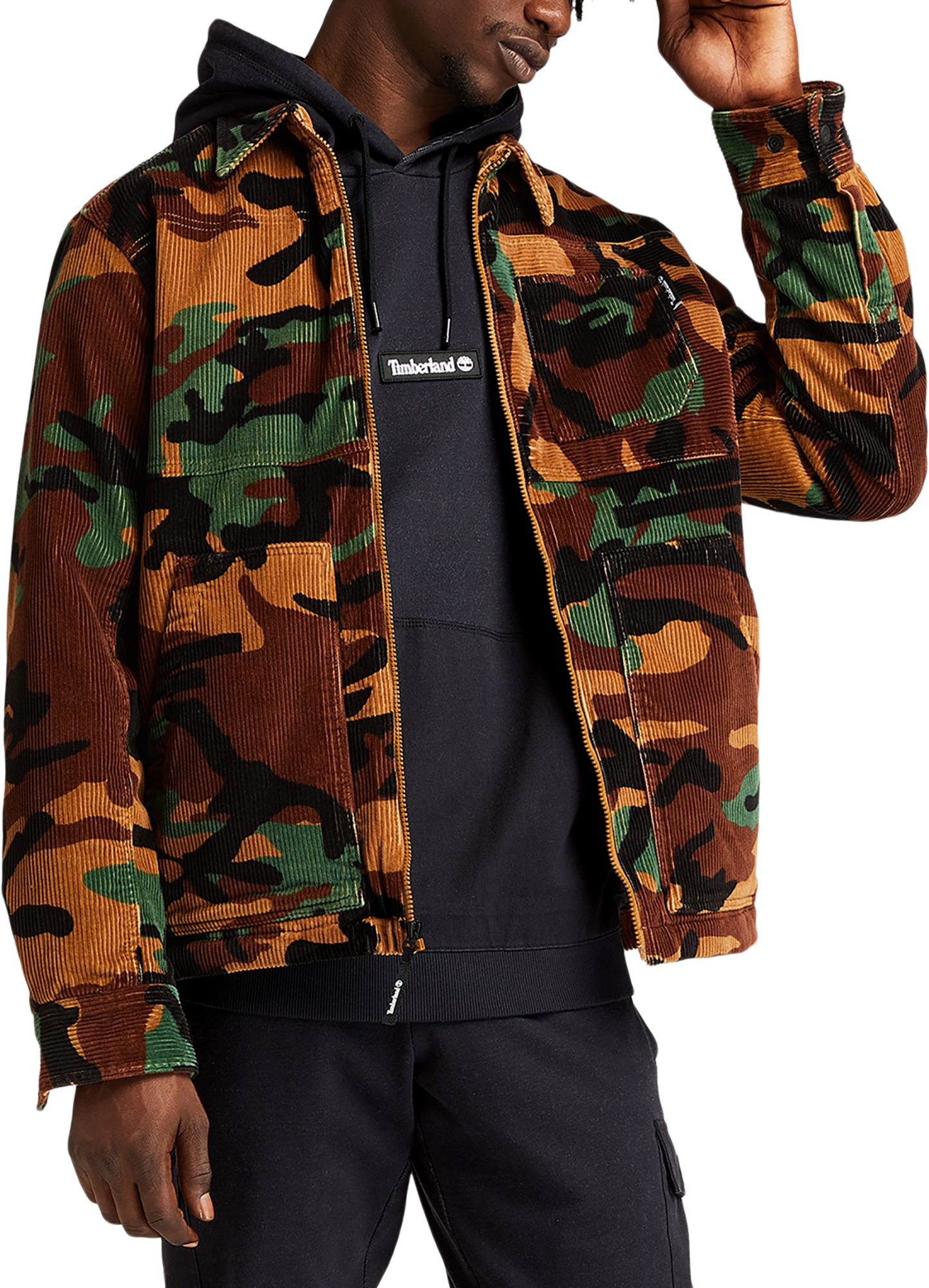 camo corduroy jacket