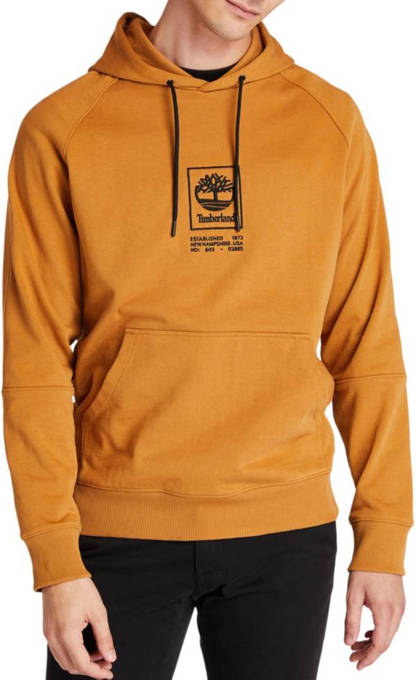 Timberland Men's Heavyweight Stack Logo Hoodie