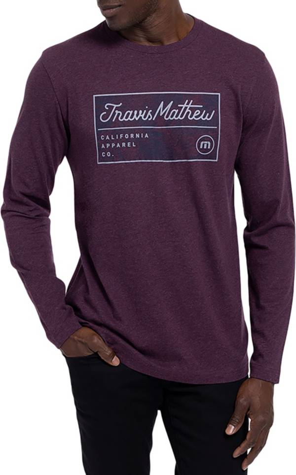 TravisMathew Men's Carpet JNT Long Sleeve Golf T-Shirt product image