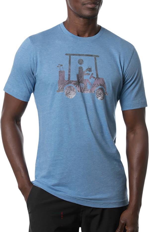 TravisMathew Men's Catch and Release Short Sleeve Golf Shirt