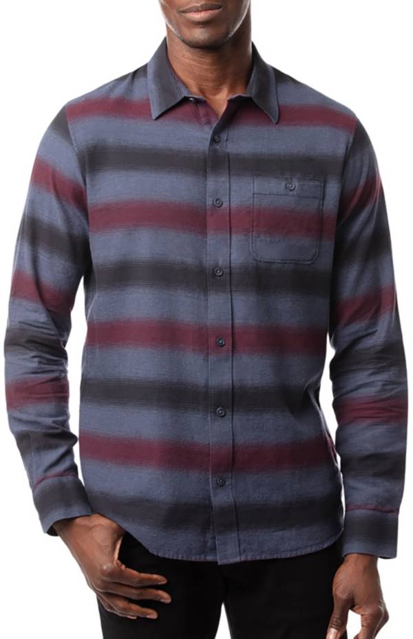 TravisMathew Men's On And On Button-Up Flannel Golf Shirt