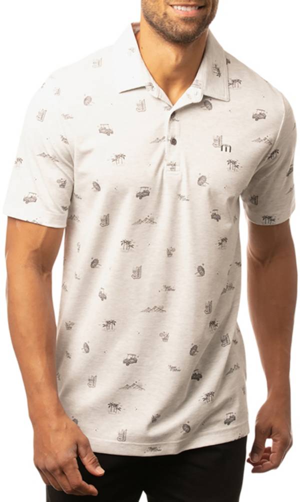 TravisMathew Men's Stolen Time Golf Polo