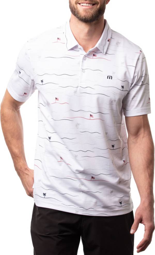 TravisMathew Men's The Firework Golf Polo