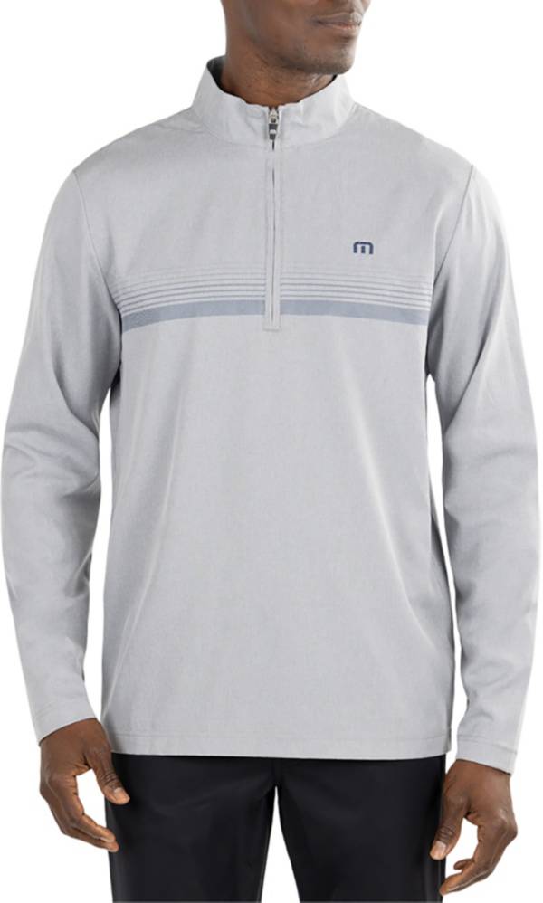 TravisMathew Men's Taking On Water 1/4 Zip Golf Jacket