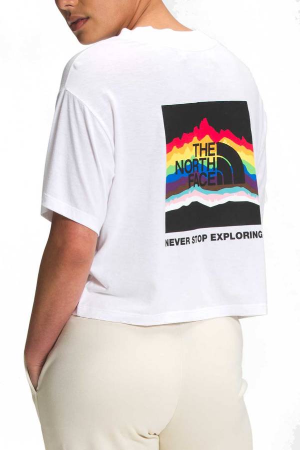 The North Face Women's Pride Graphic Cropped T-Shirt